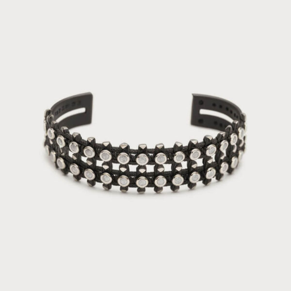 Vintage Black Plastic Bangle